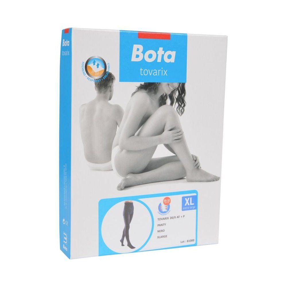 Verpakking Bota Tovarix 20/II Panty AT +P Nero Extra Large. Afbeelding van vrouw en man. Productafbeelding: panty.
