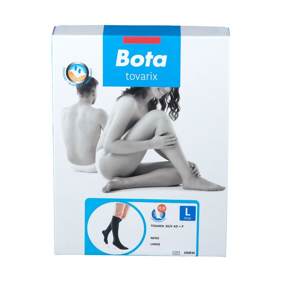 Bota Tovarix 20/II Mi-Bas AD + P Nero L