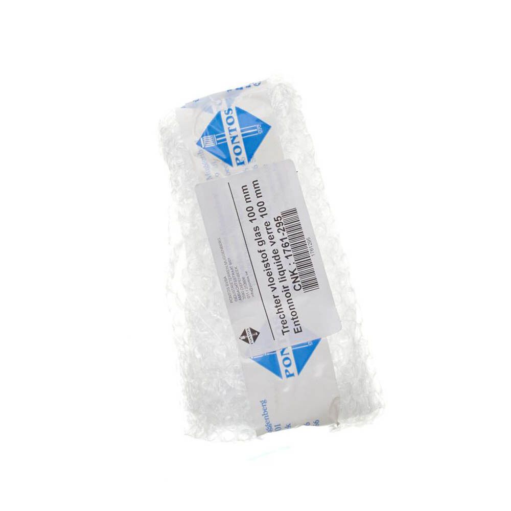 Produit dans un emballage de protection. Étiquette avec nom du produit et code-barres. Marque PONTOS.