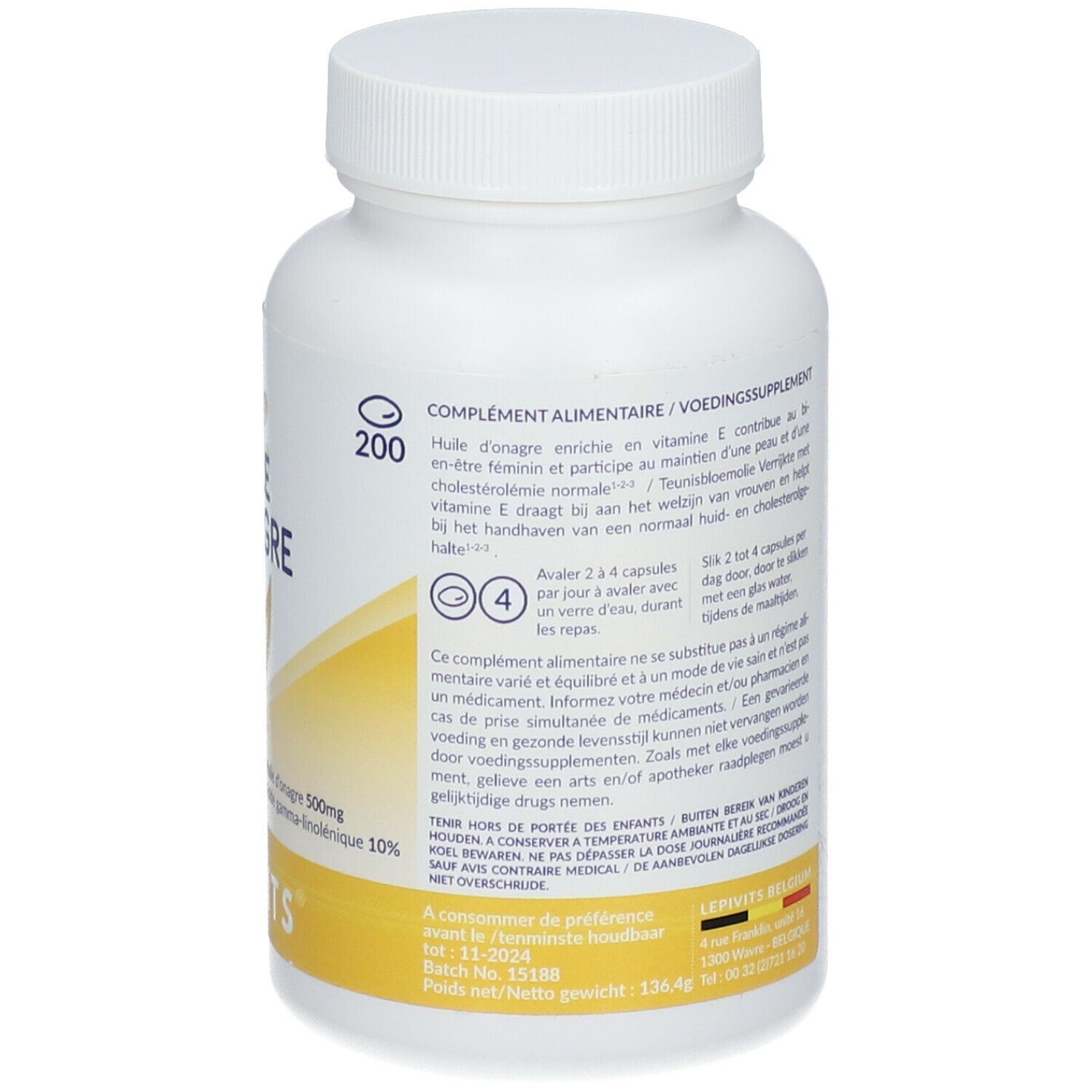 Lepivits® Teunisbloemolie