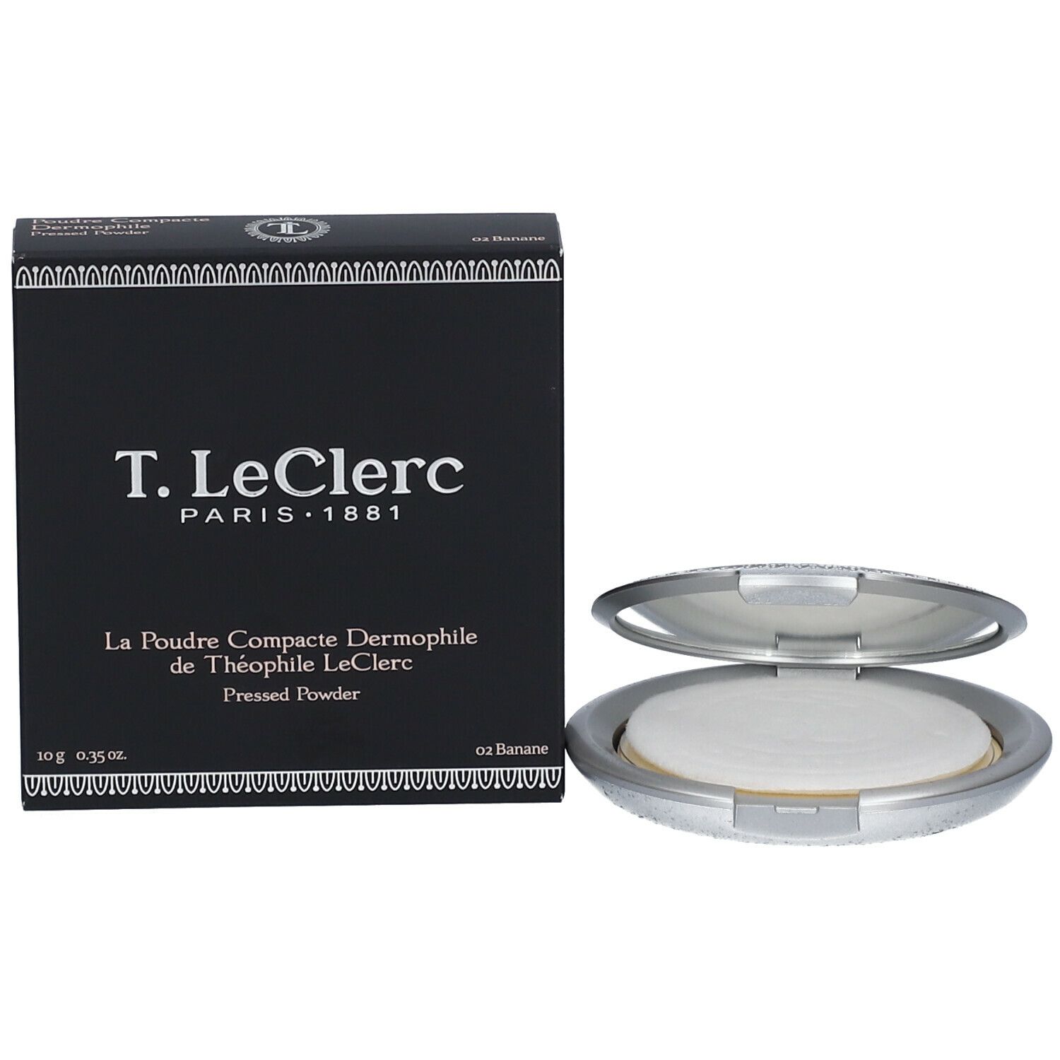 T. LeClerc Poudre Compacte Dermophile 02 Banane