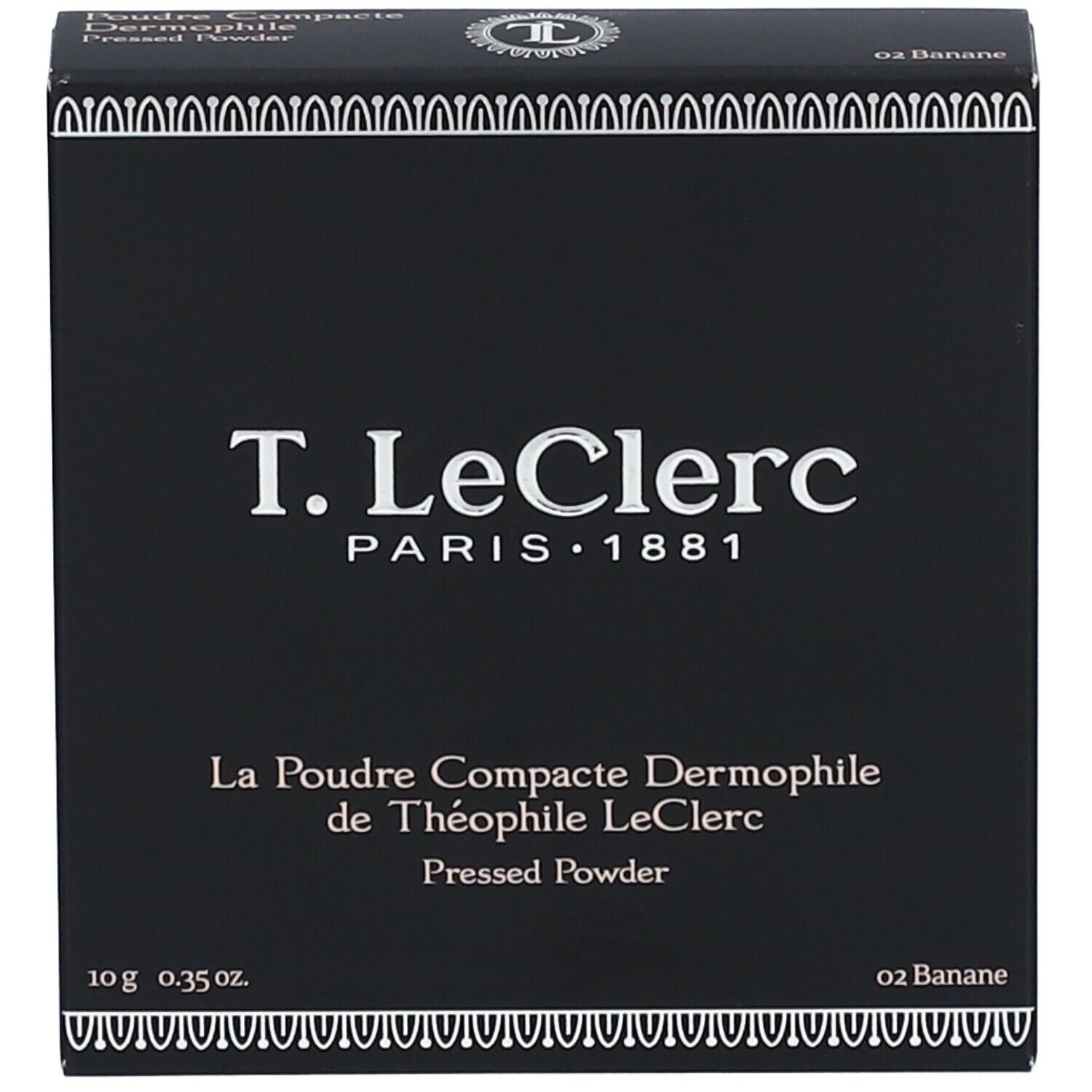 T. LeClerc Poudre Compacte Dermophile 02 Banane