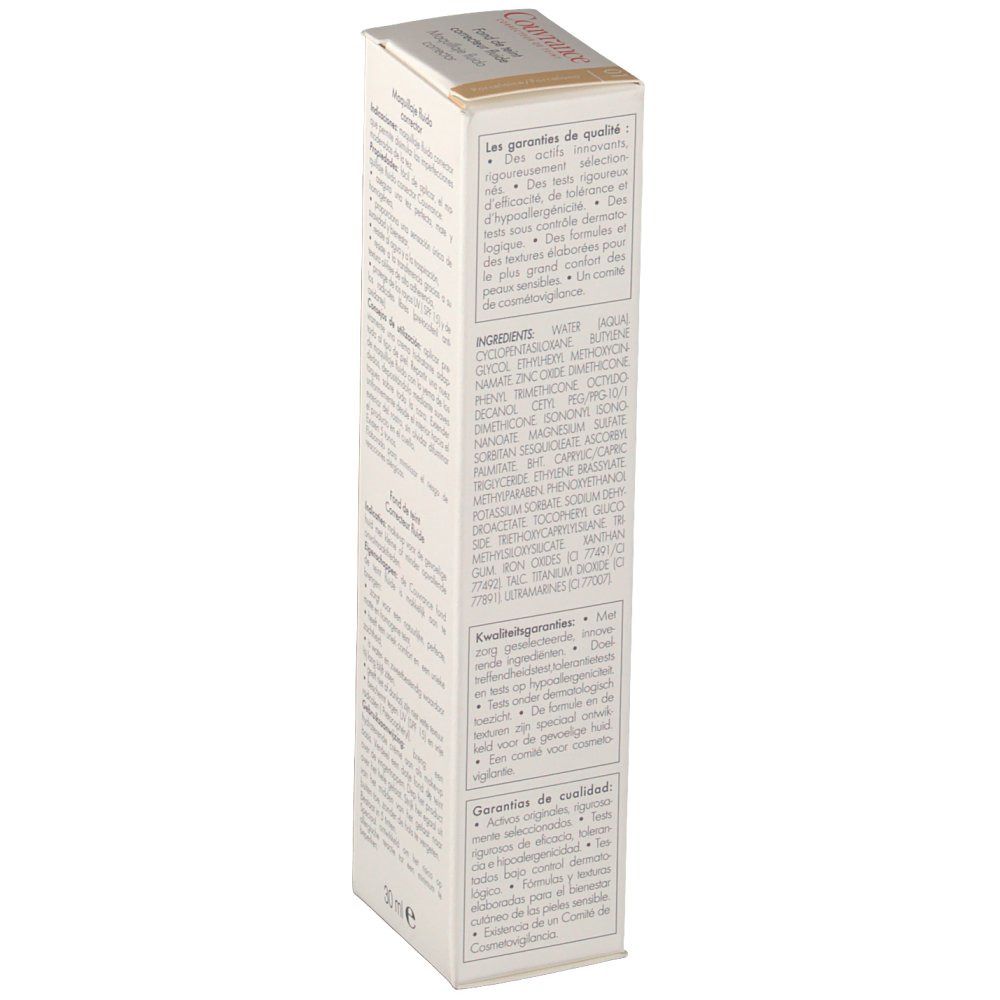 Avène Couvrance Fonds De Teint Correcteurs Fluides Porcelaine SPF15