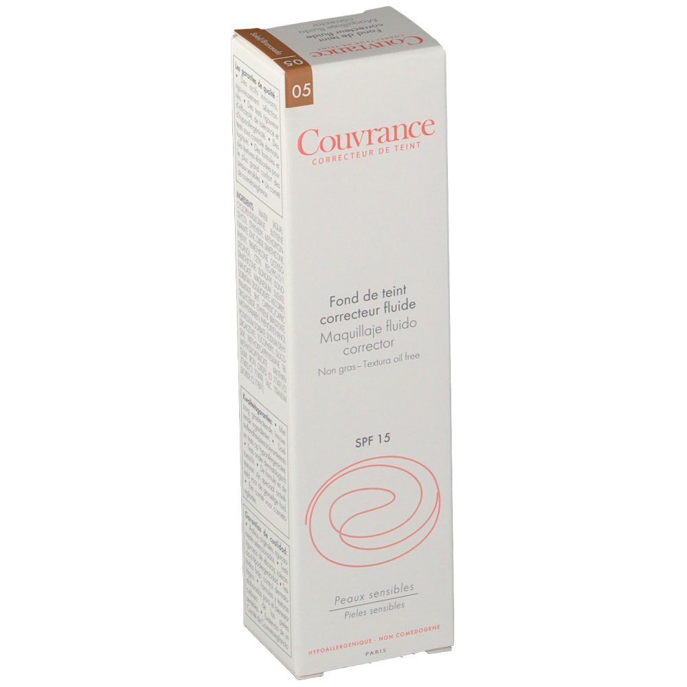 Avène Couvrance Vloeibare Foundation Soleil SPF15