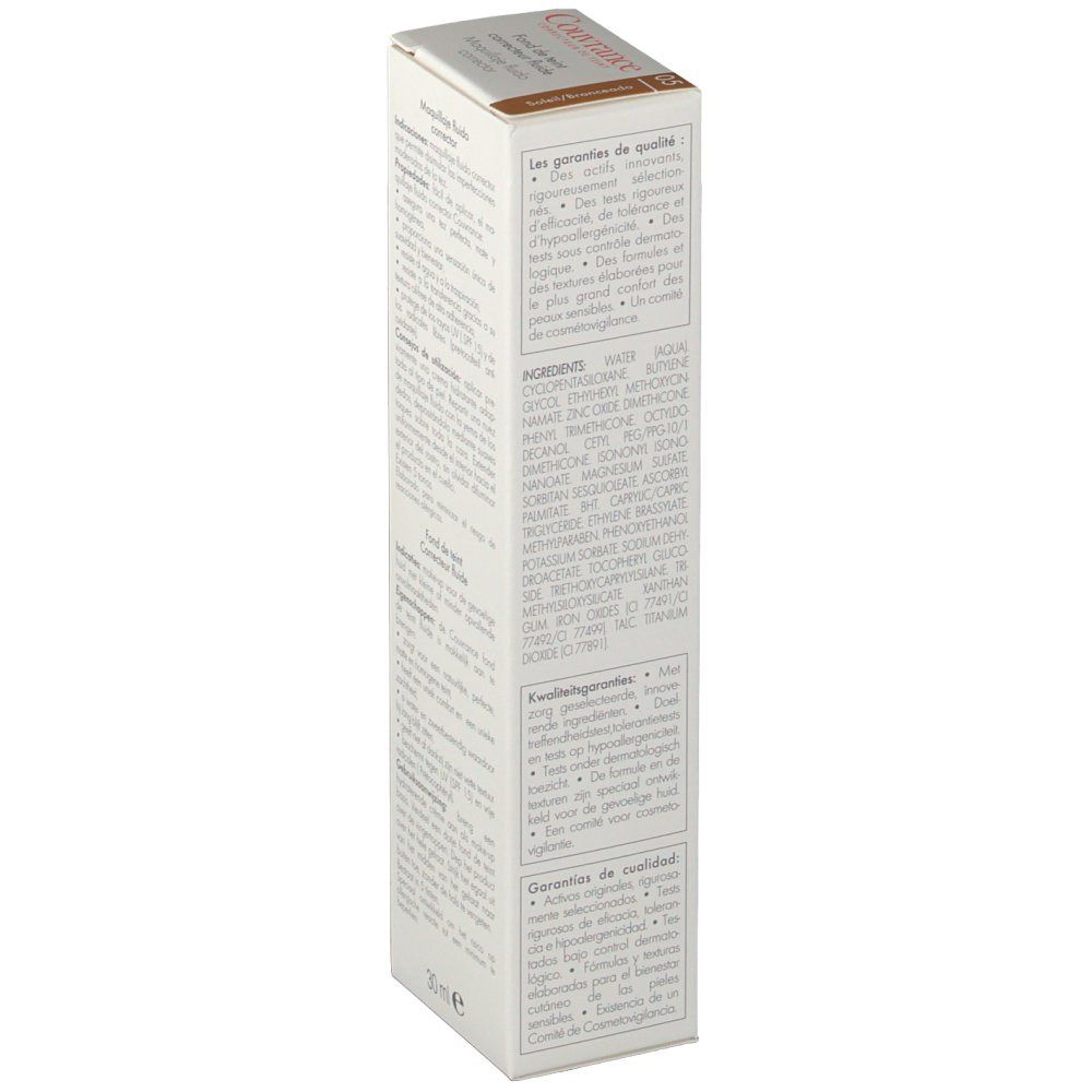 Avène Couvrance Vloeibare Foundation Soleil SPF15