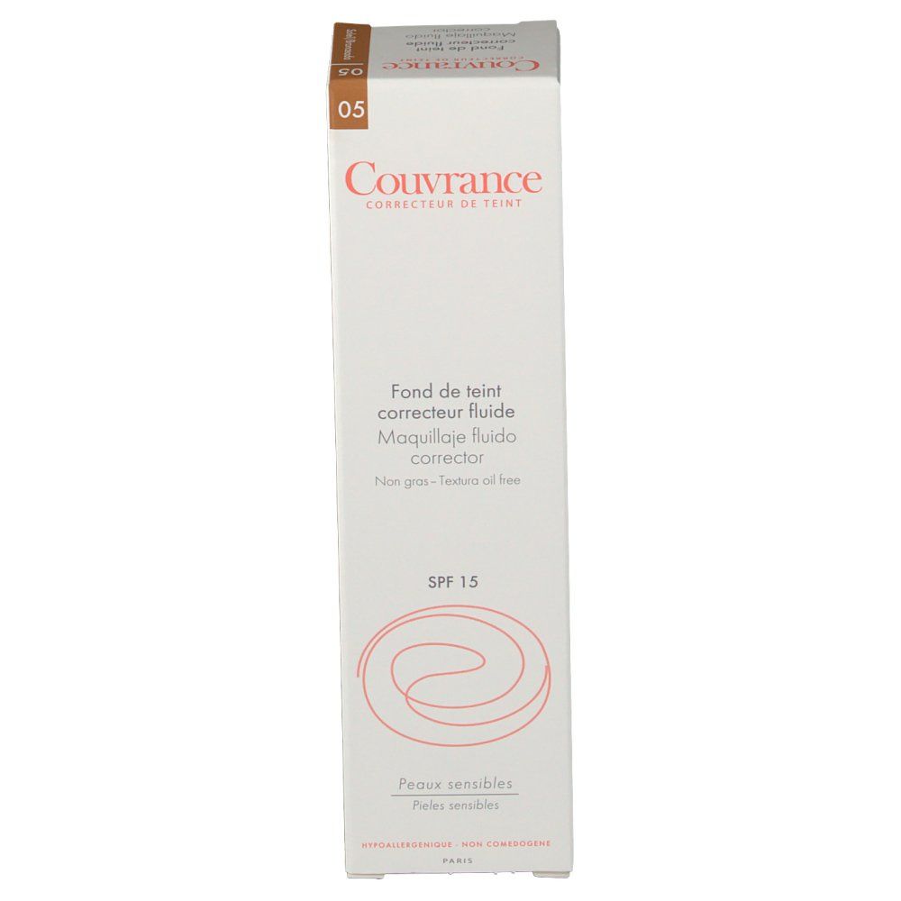 Avène Couvrance Vloeibare Foundation Soleil SPF15
