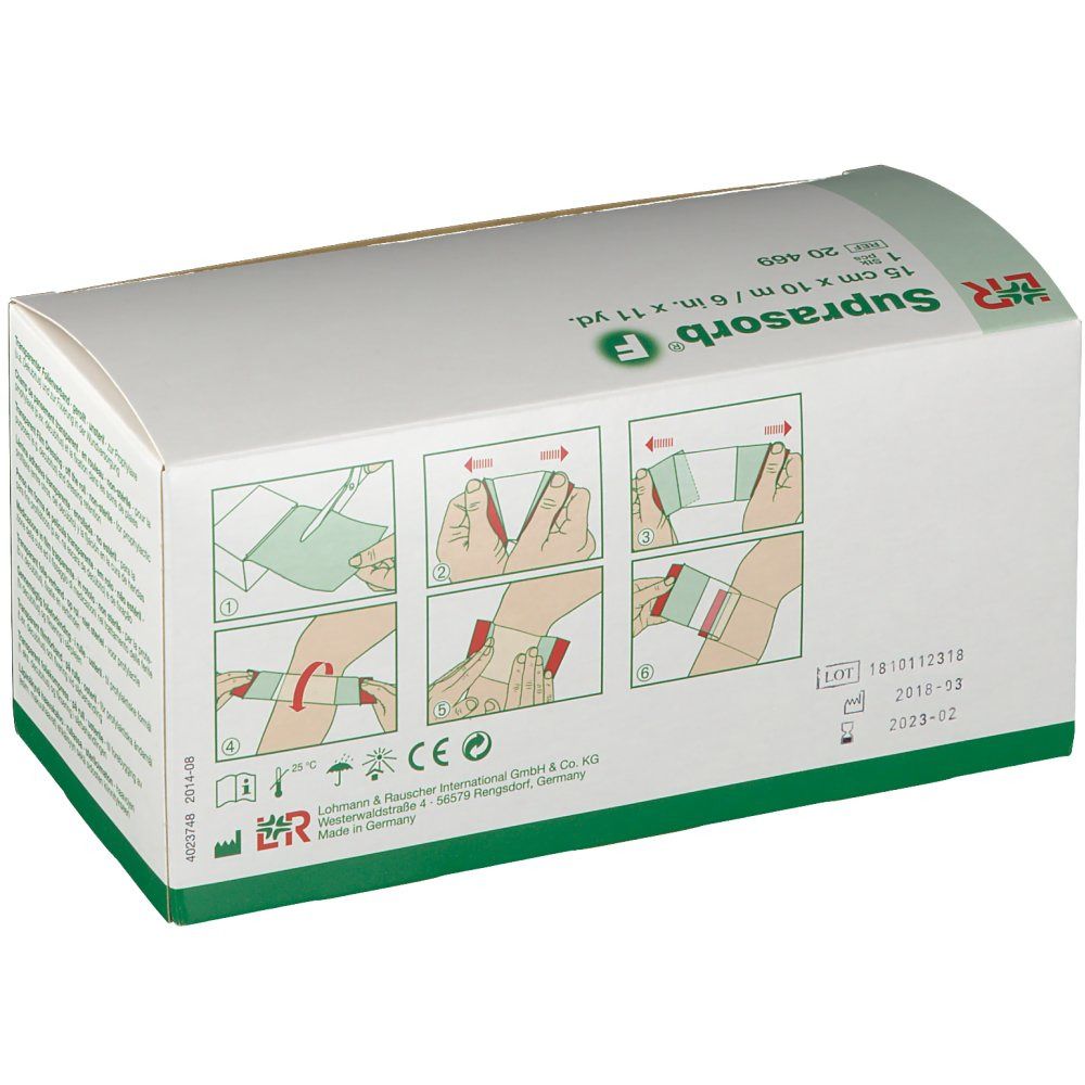 Suprasorb® F Champ de Pansement Non-Stérile 15 cm x 10 m 20469