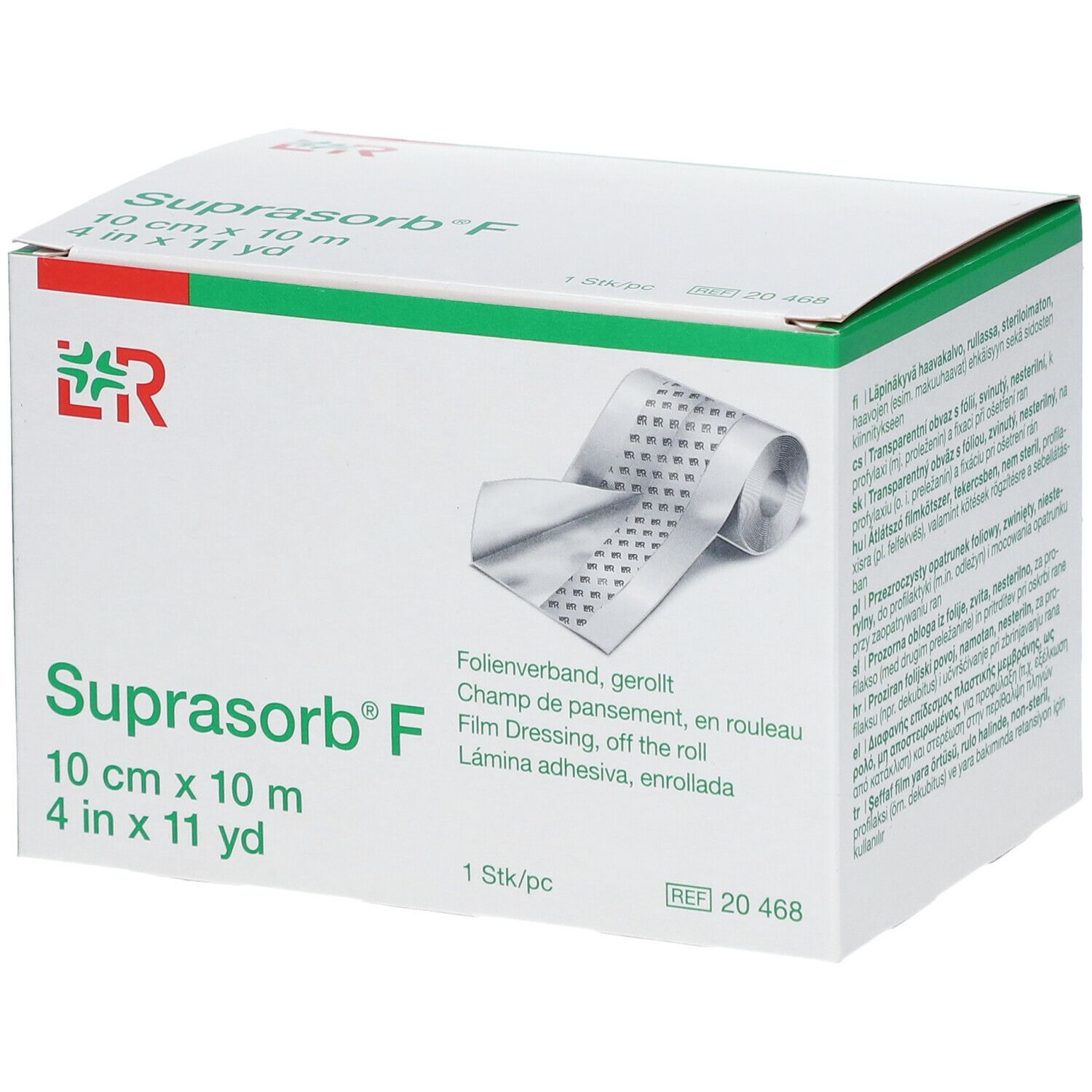 Suprasorb® F Folie-Verband Niet-Steriel 10 cm x 10 m 20468