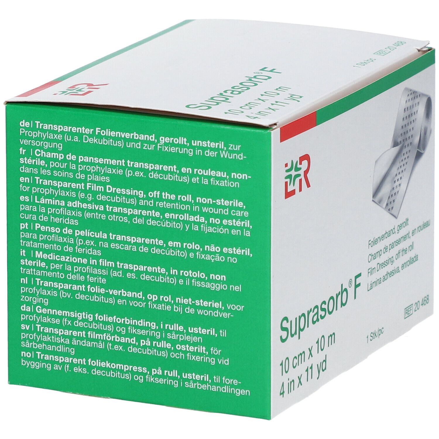 Suprasorb® F Folie-Verband Niet-Steriel 10 cm x 10 m 20468