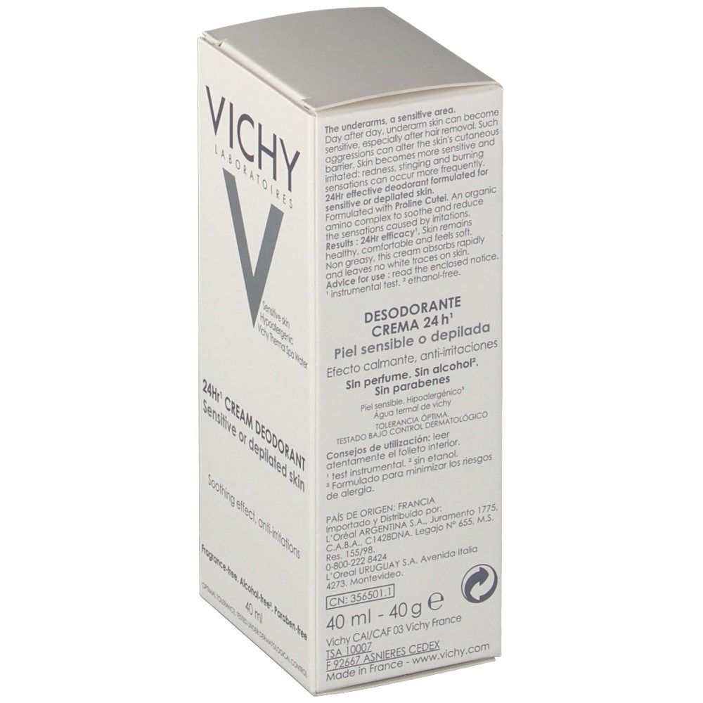 Vichy Déodorant Anti-Transpirant 24h Creme