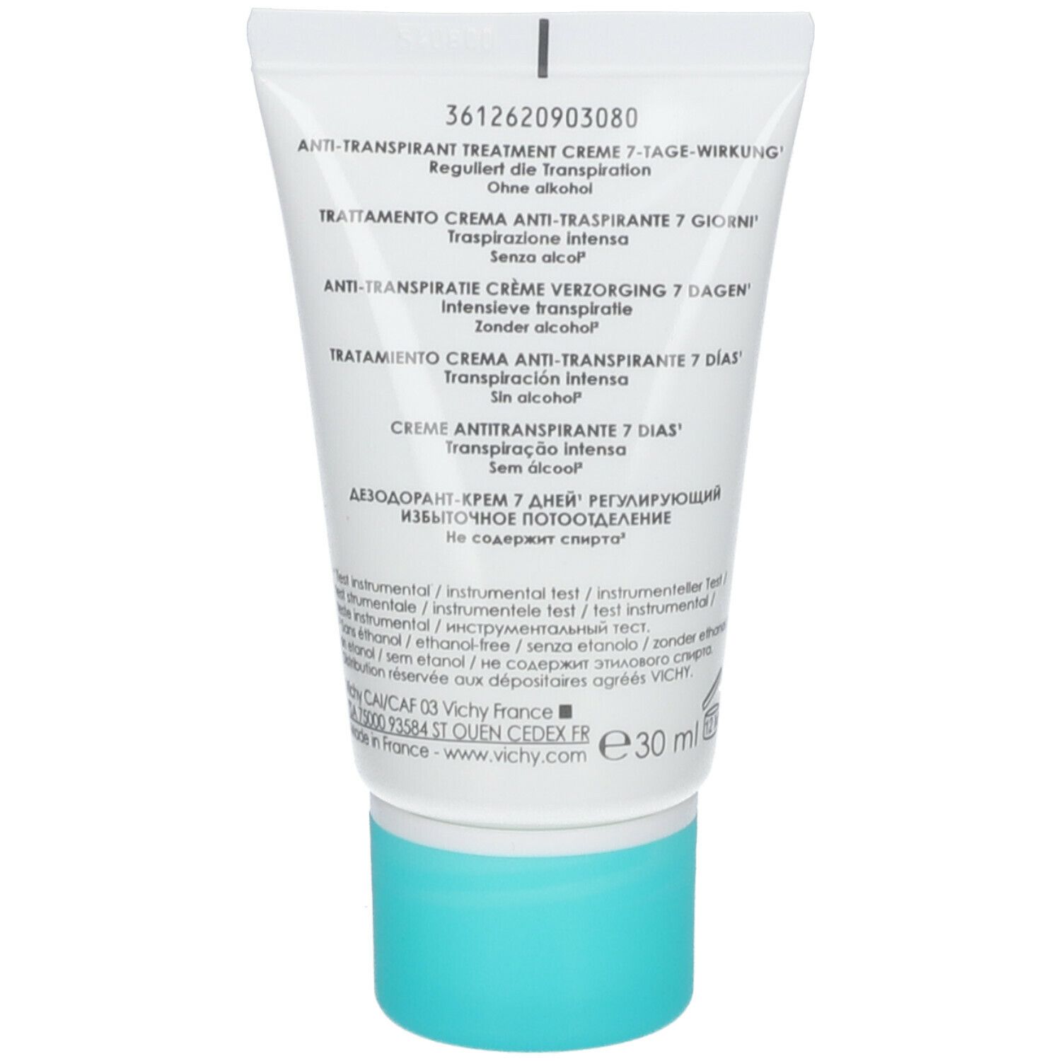 Vichy Traitement Crème Détranspirant Transpiration Excessive