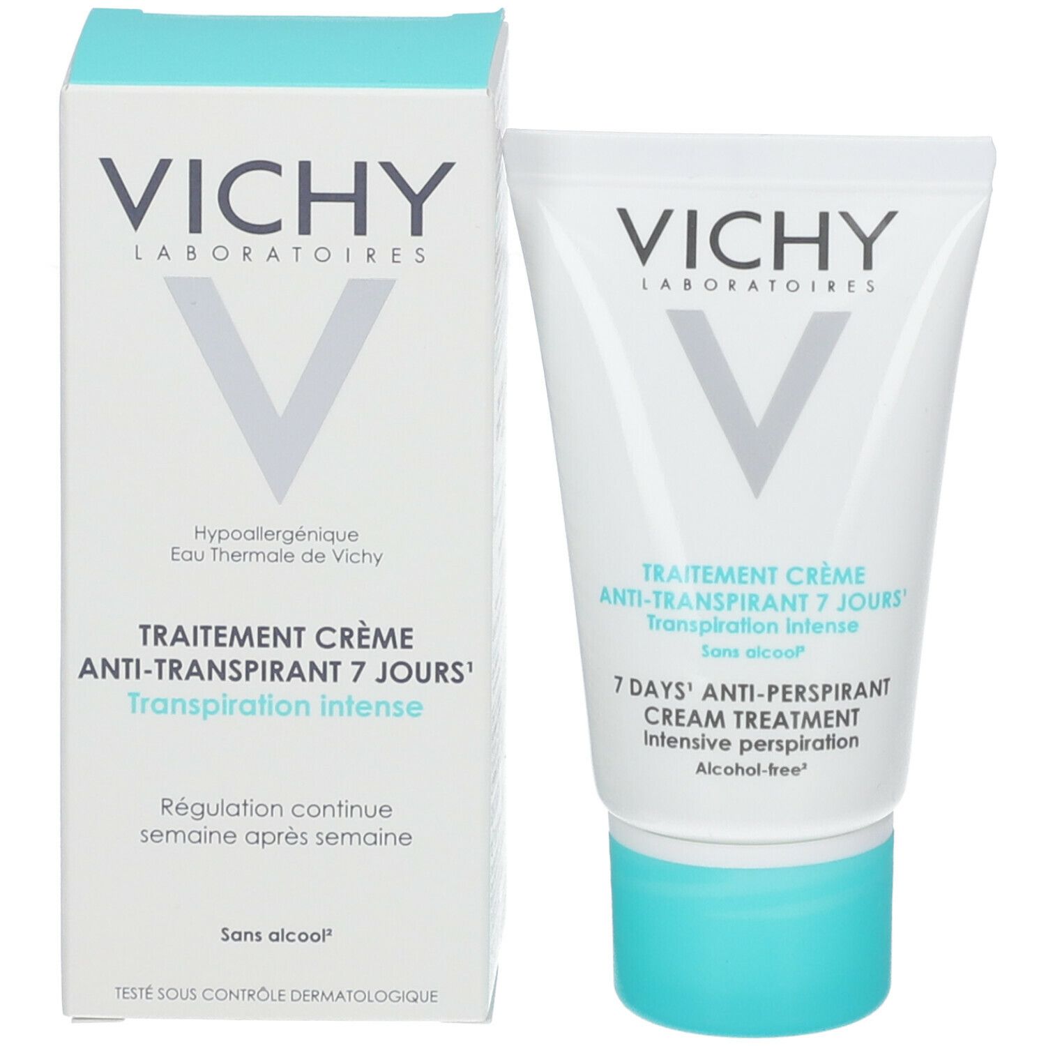 Vichy Traitement Crème Détranspirant Transpiration Excessive