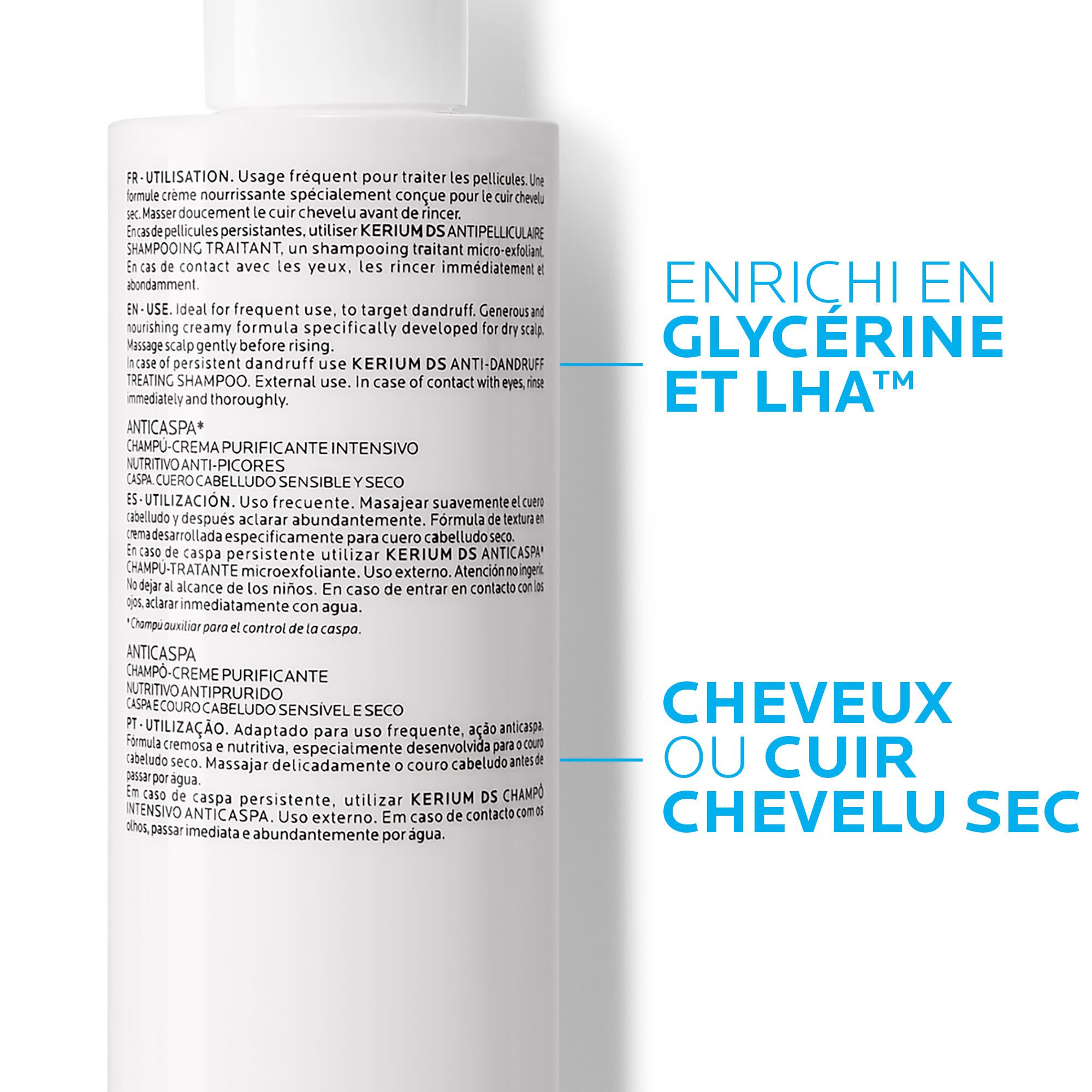 La Roche-Posay Kerium Droge Schilfers