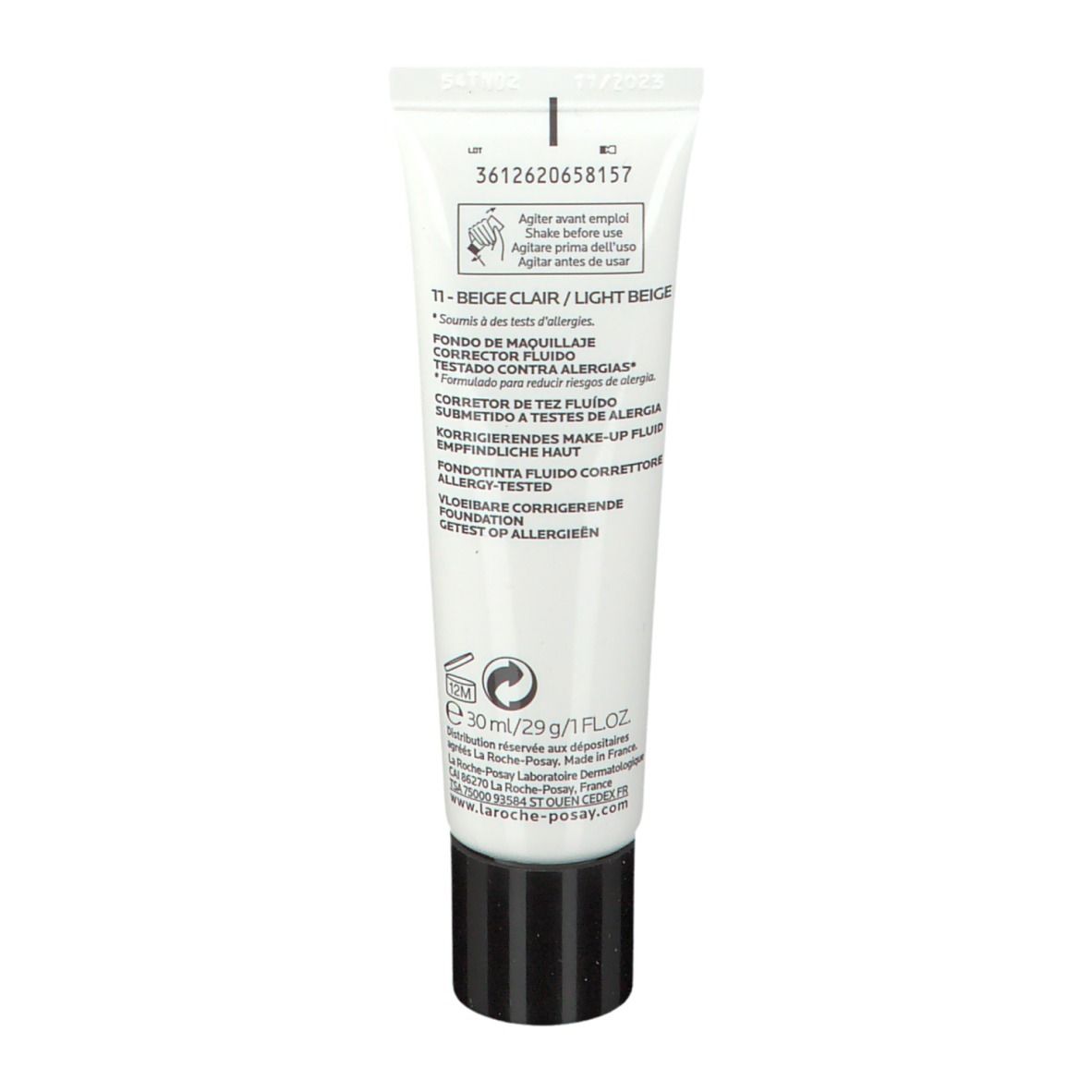La Roche-Posay Toleriane Correcteur de Teint Fluide 11 Beige Clair