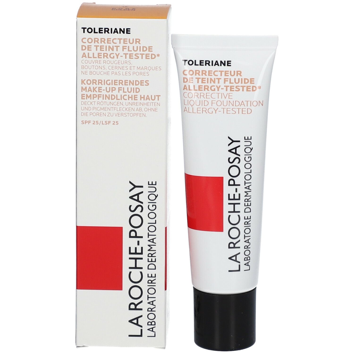 La Roche-Posay Toleriane Vloeibare Corrigerende Foundation 15 Golden