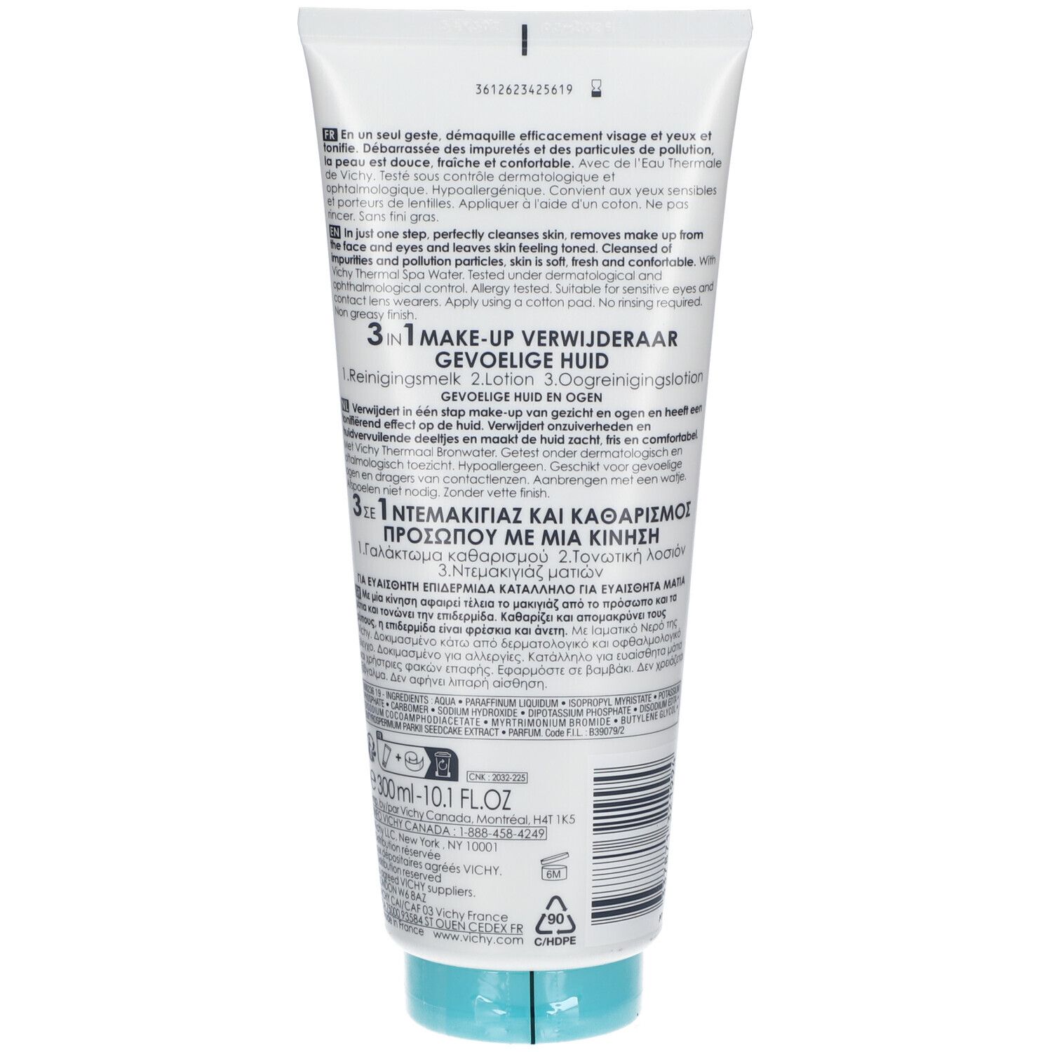 Vichy Pureté Thermale 3-in-1 Make-up Reiniger