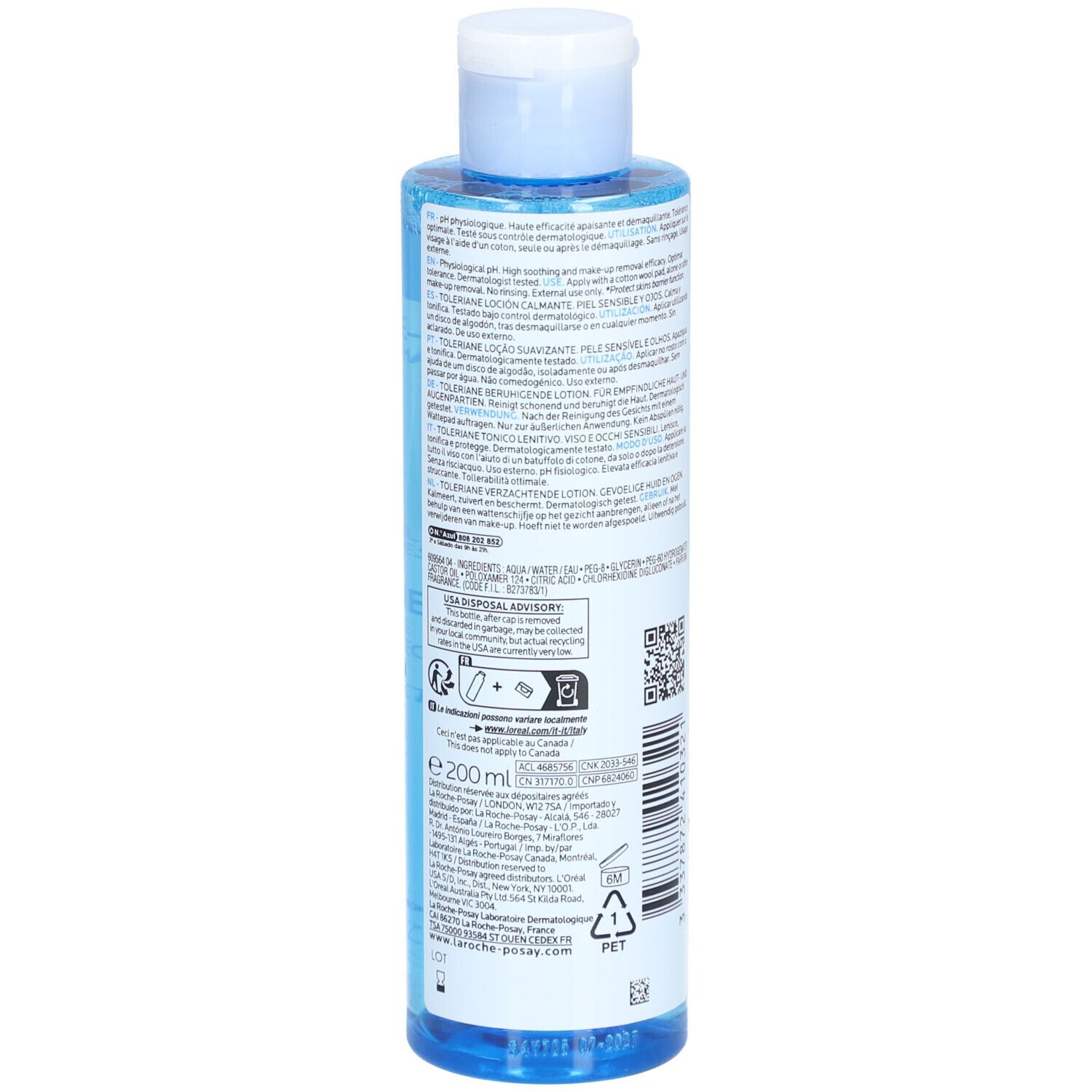 LA ROCHE POSAY Lotion Apaisante Physiologique