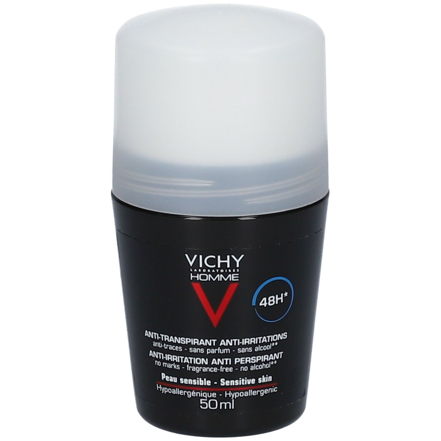 Vichy Homme Deodorant Anti-Transpiratie Gevoelige Huid 48h