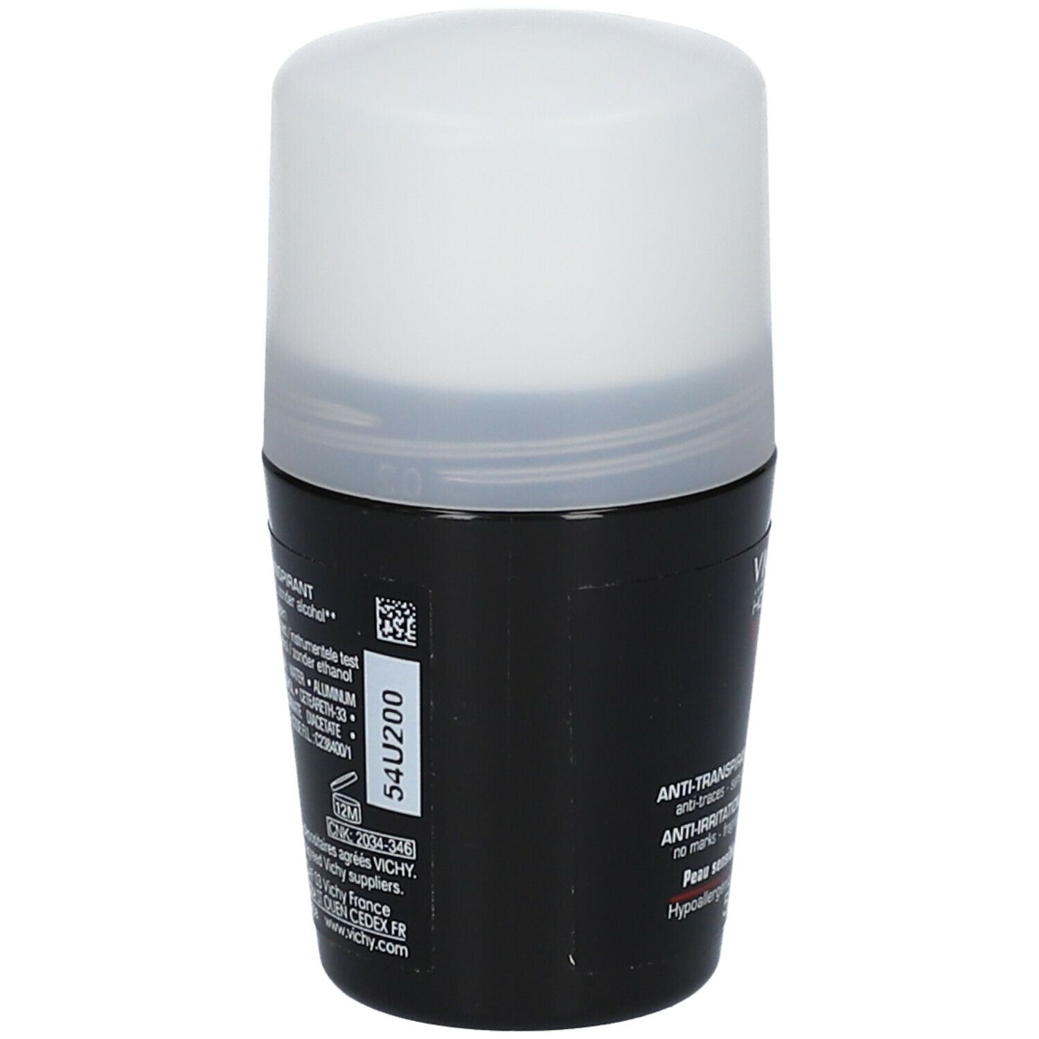 Vichy Homme Deodorant Anti-Transpiratie Gevoelige Huid 48h