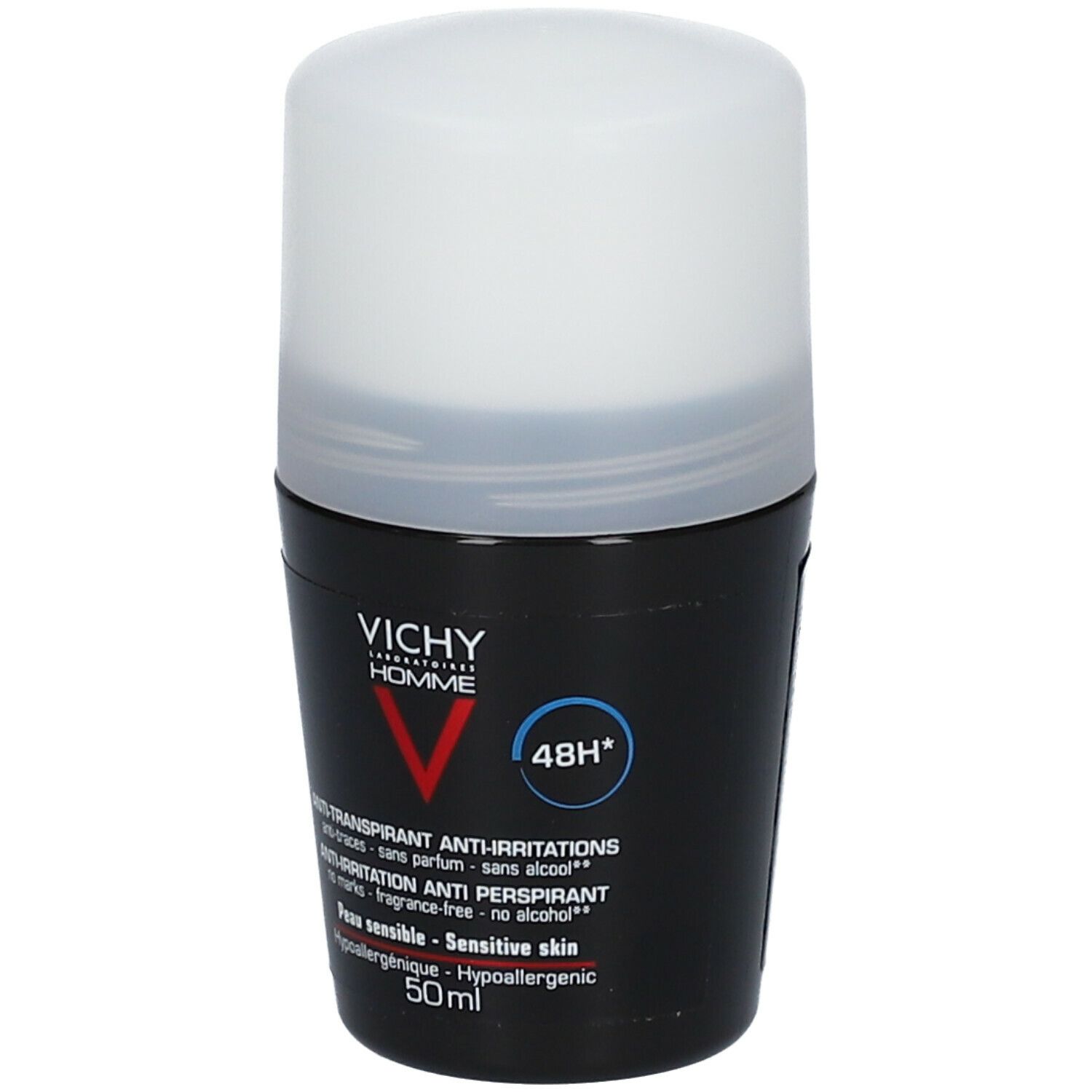 Vichy Homme Deodorant Anti-Transpiratie Gevoelige Huid 48h