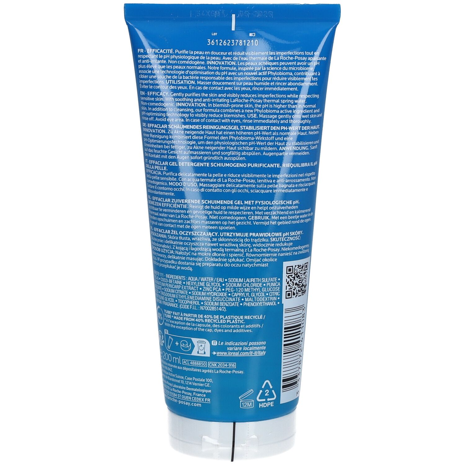 La Roche-Posay Effaclar Zuiverende Schuimende Gel