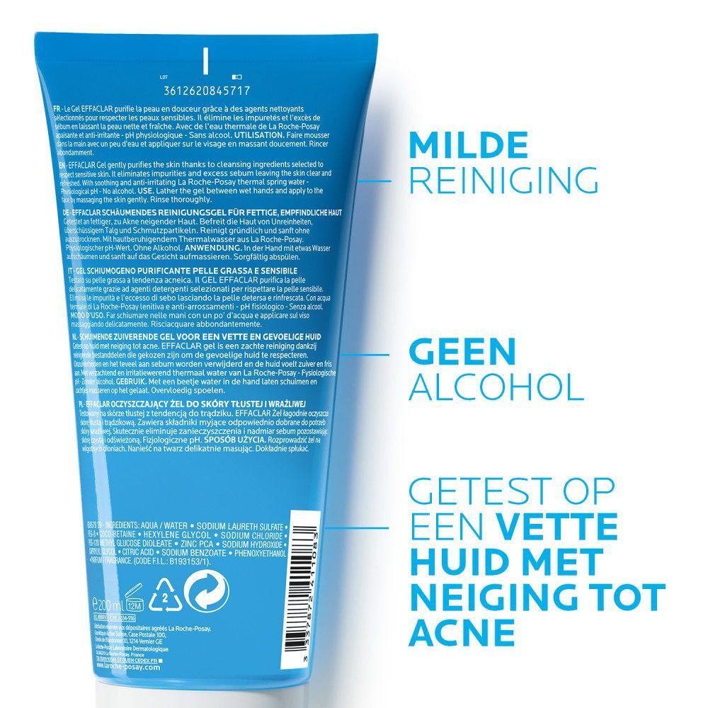 La Roche-Posay Effaclar Zuiverende Schuimende Gel