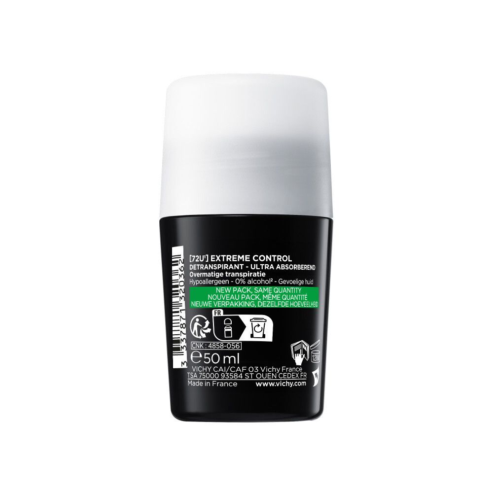 Vichy Homme Deodorant Anti-Transpiratie 72h