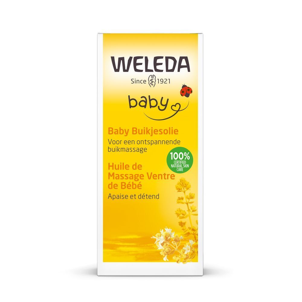 Weleda Bébé Huile de Massage Ventre de Bébé