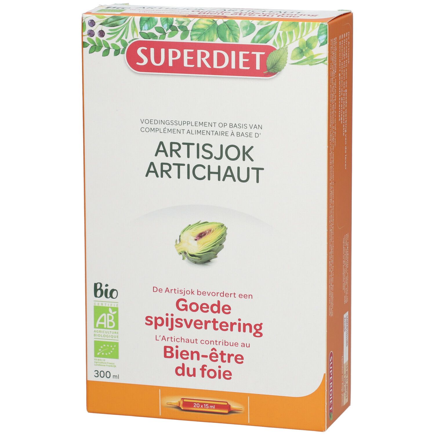 Superdiet Artichaut Bio