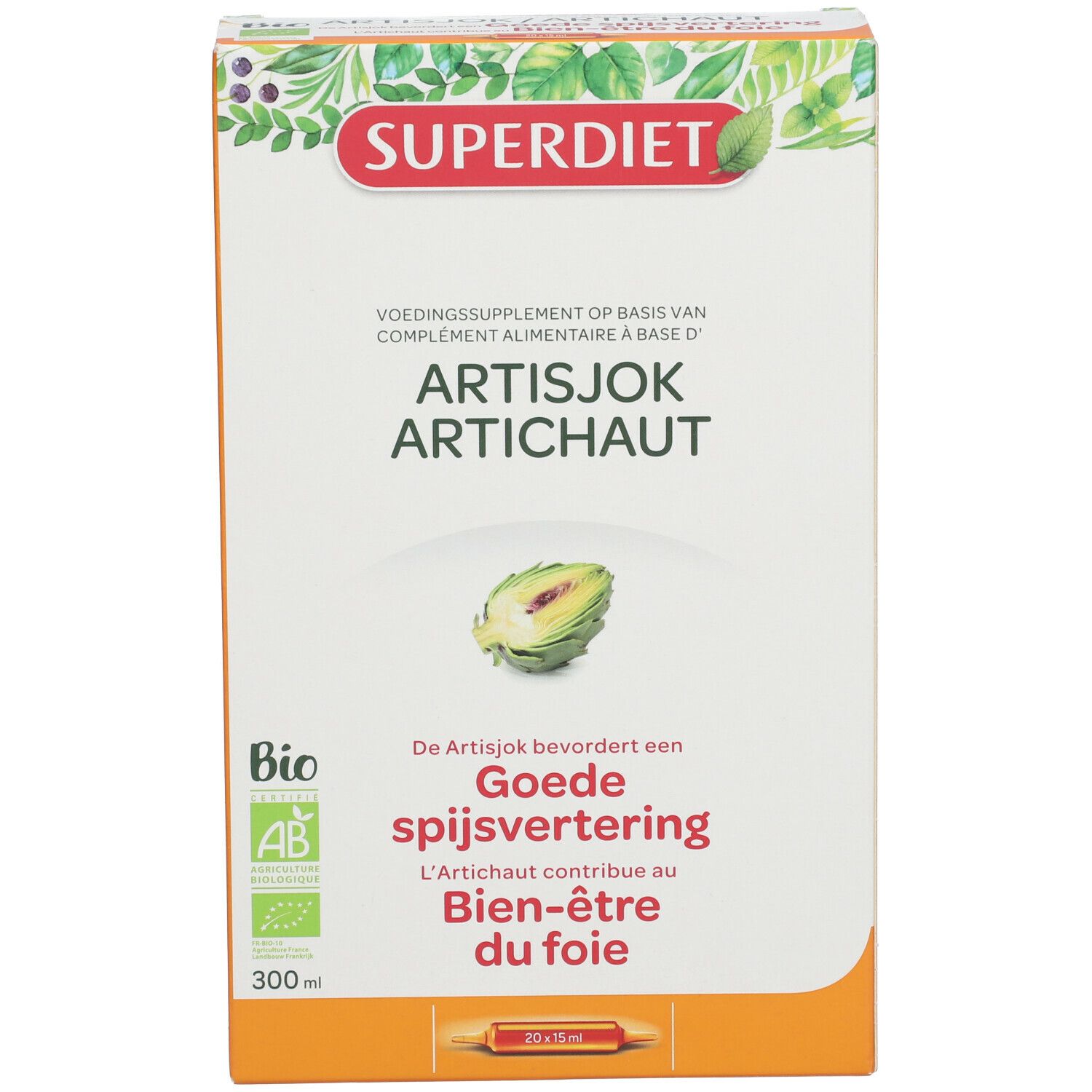 Superdiet Artichaut Bio