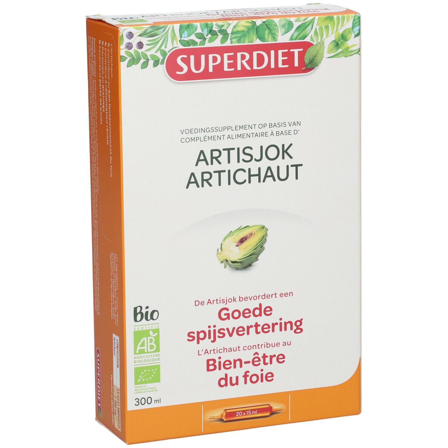 Superdiet Artichaut Bio