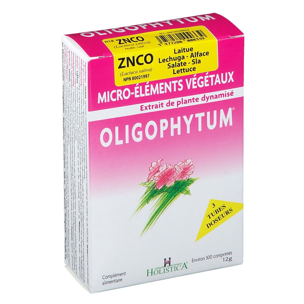 Oligophytum zn-ni-co Bioholistic