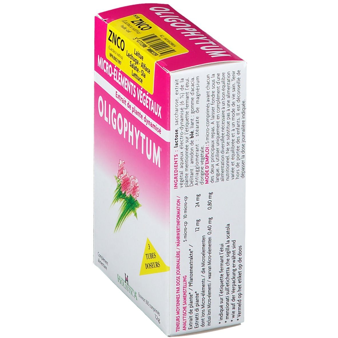 Oligophytum zn-ni-co Bioholistic