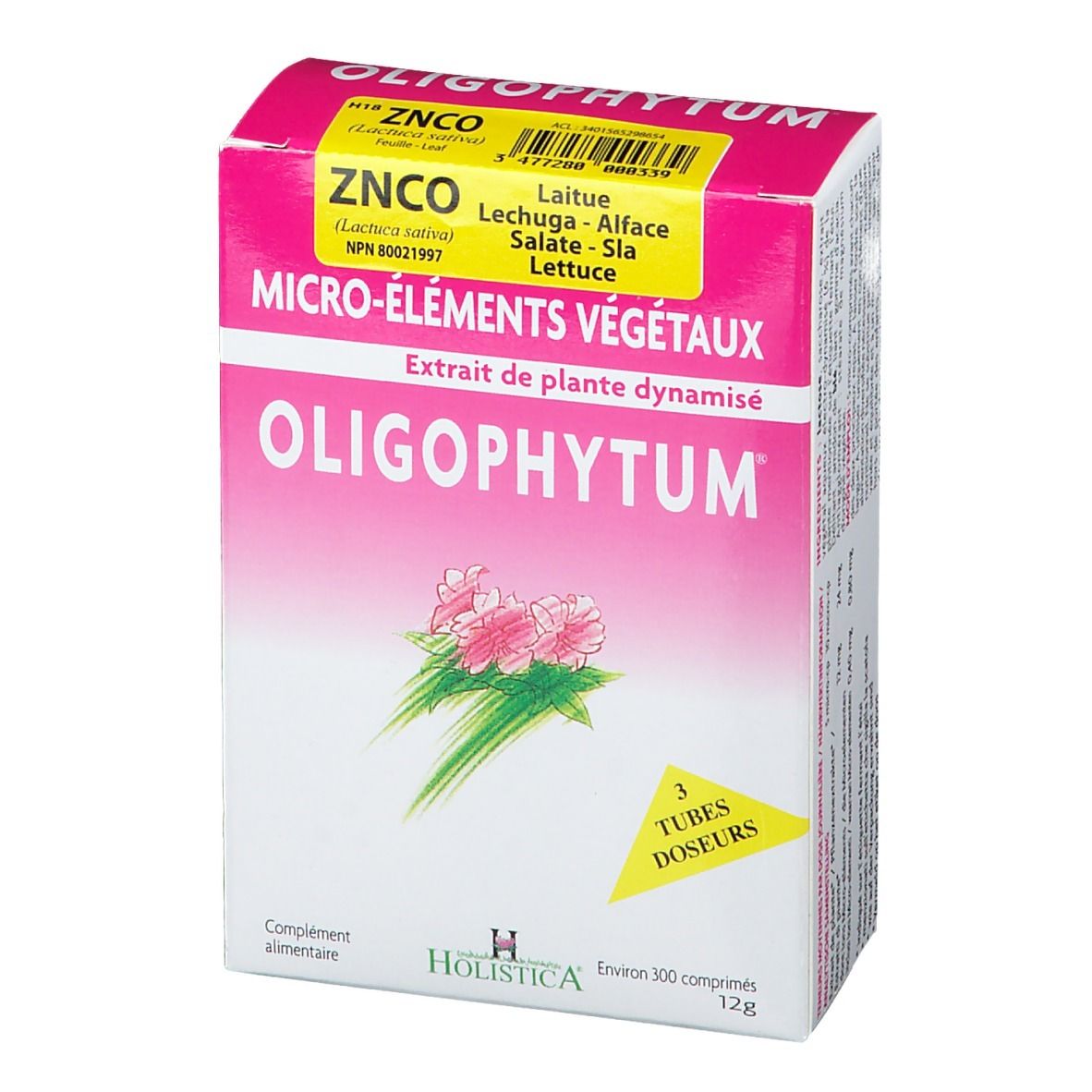 Oligophytum zn-ni-co Bioholistic