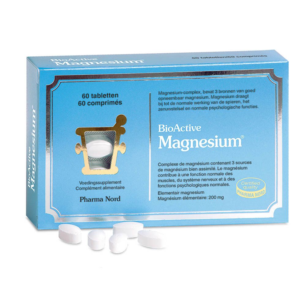 Pharma Nord BioActive Magnesium | magnésium | Énergie + Fonction musculaire