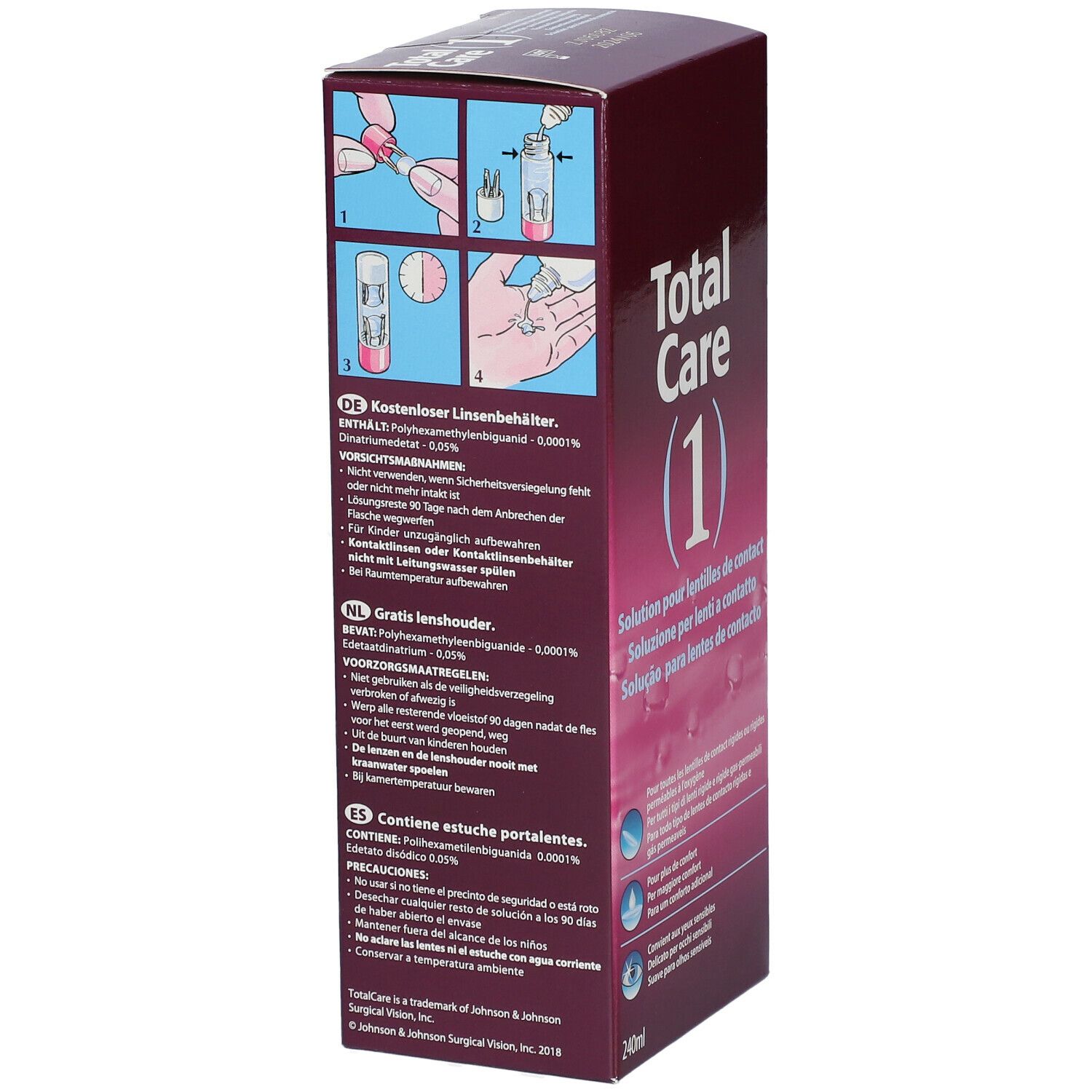 Totalcare 1 all in one lenzenvloeistof