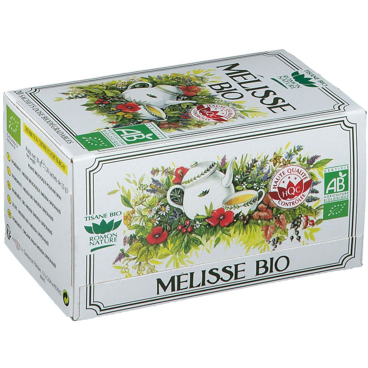 Tisane Romon Nature Citroenmelisse Bio