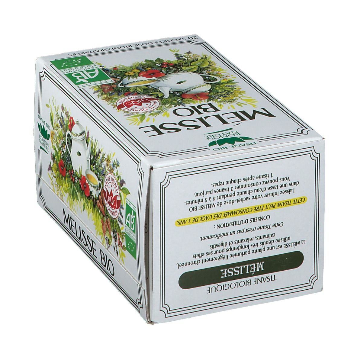 Tisane Romon Nature Citroenmelisse Bio