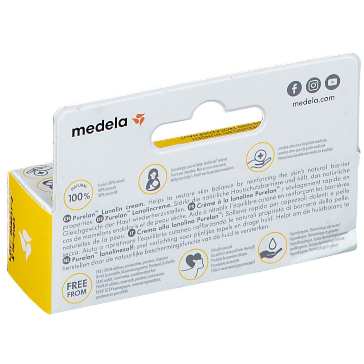 Medela Purelan 100 Tepelzalf