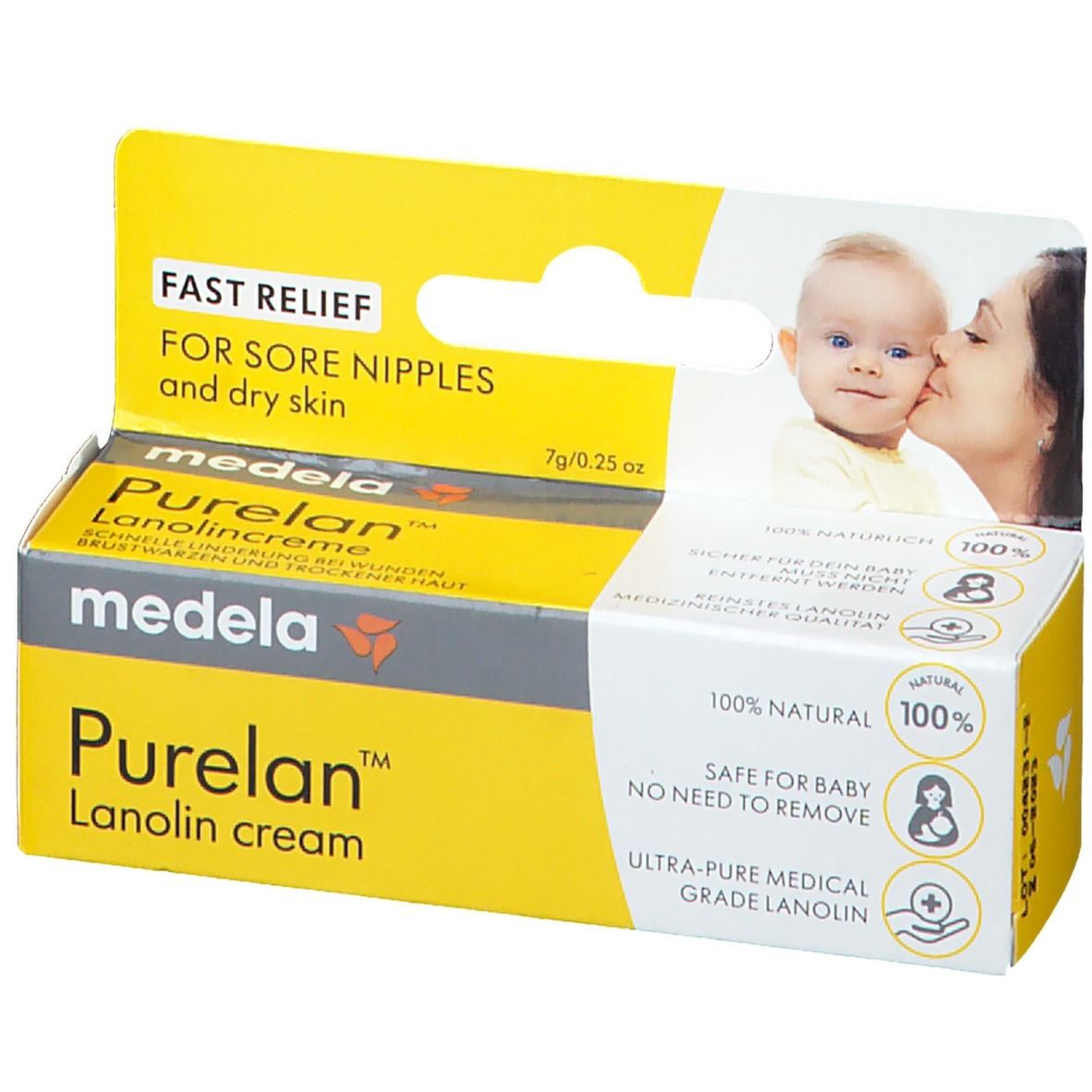 Medela Purelan 100 Tepelzalf