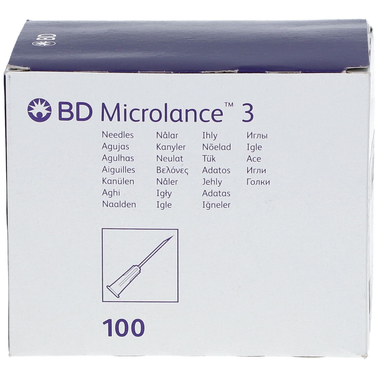BD Microlance 3 Naald 26g 0.45mm x 16mm Bruin
