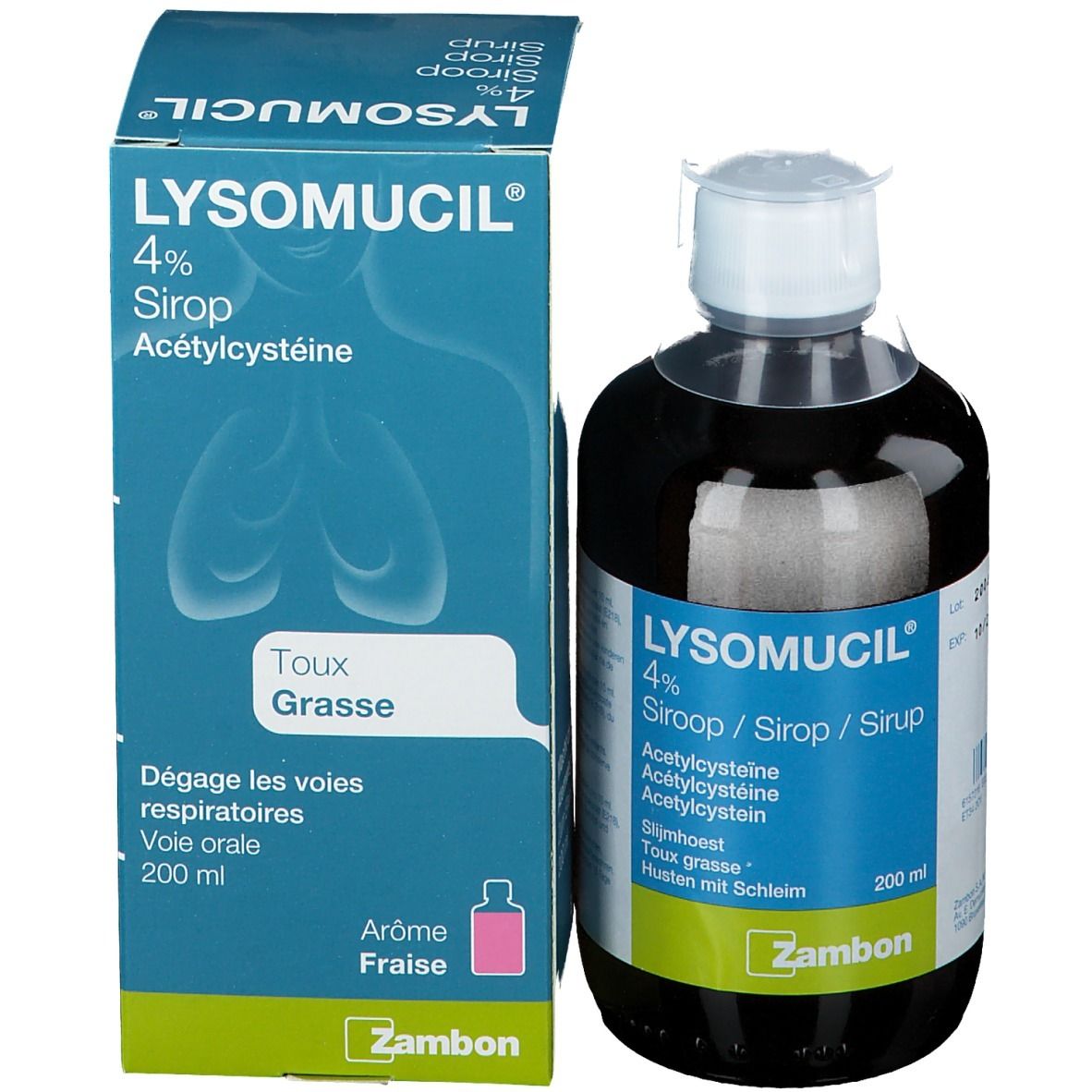 Lysomucil 4% Siroop