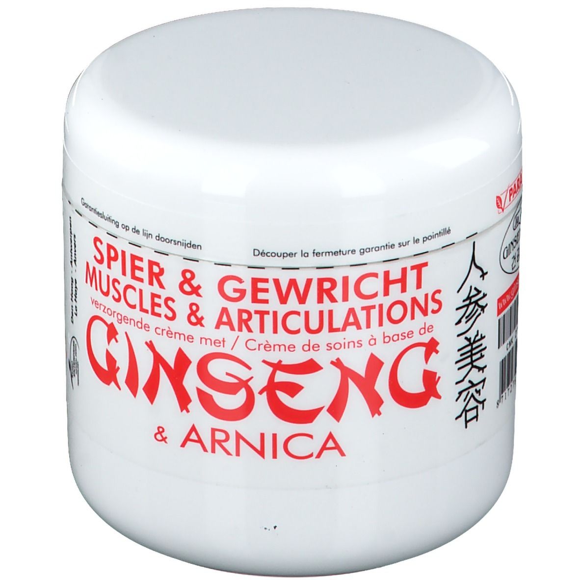 Jia-Wei Spier- en Gewrichtverzorgende Creme met Ginseng en Arnica