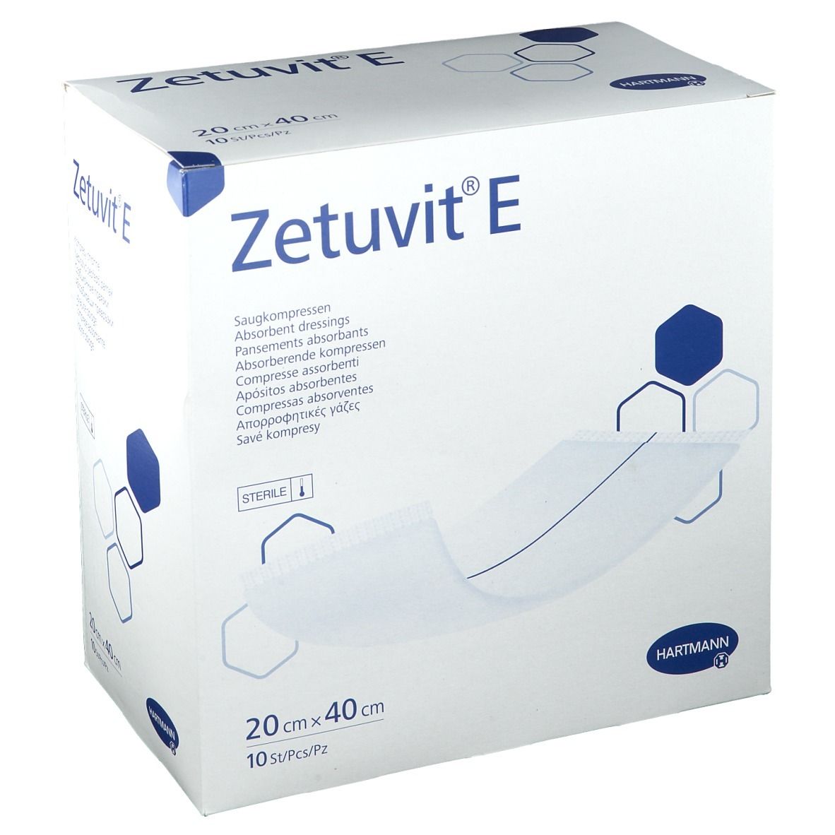 Hartmann Zetuvit E Steriel 20 x 40cm 413776