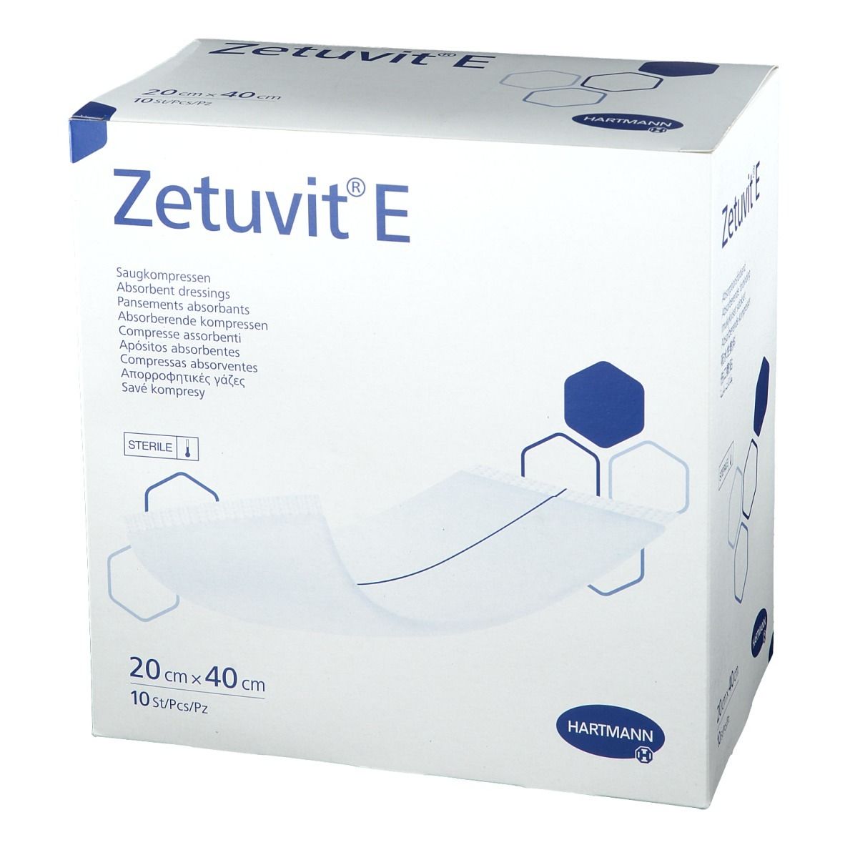 Hartmann Zetuvit E Steriel 20 x 40cm 413776