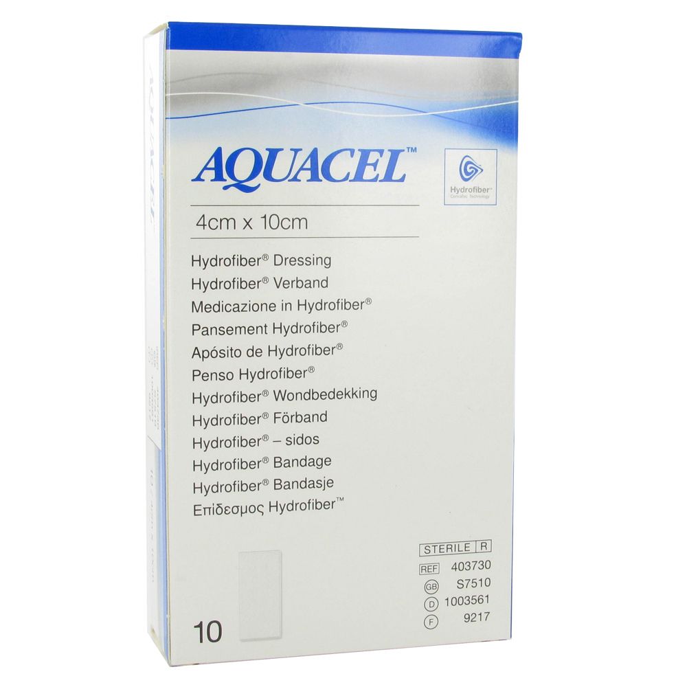 Aquacel Verband Hydrofiber 10cm x 4cm