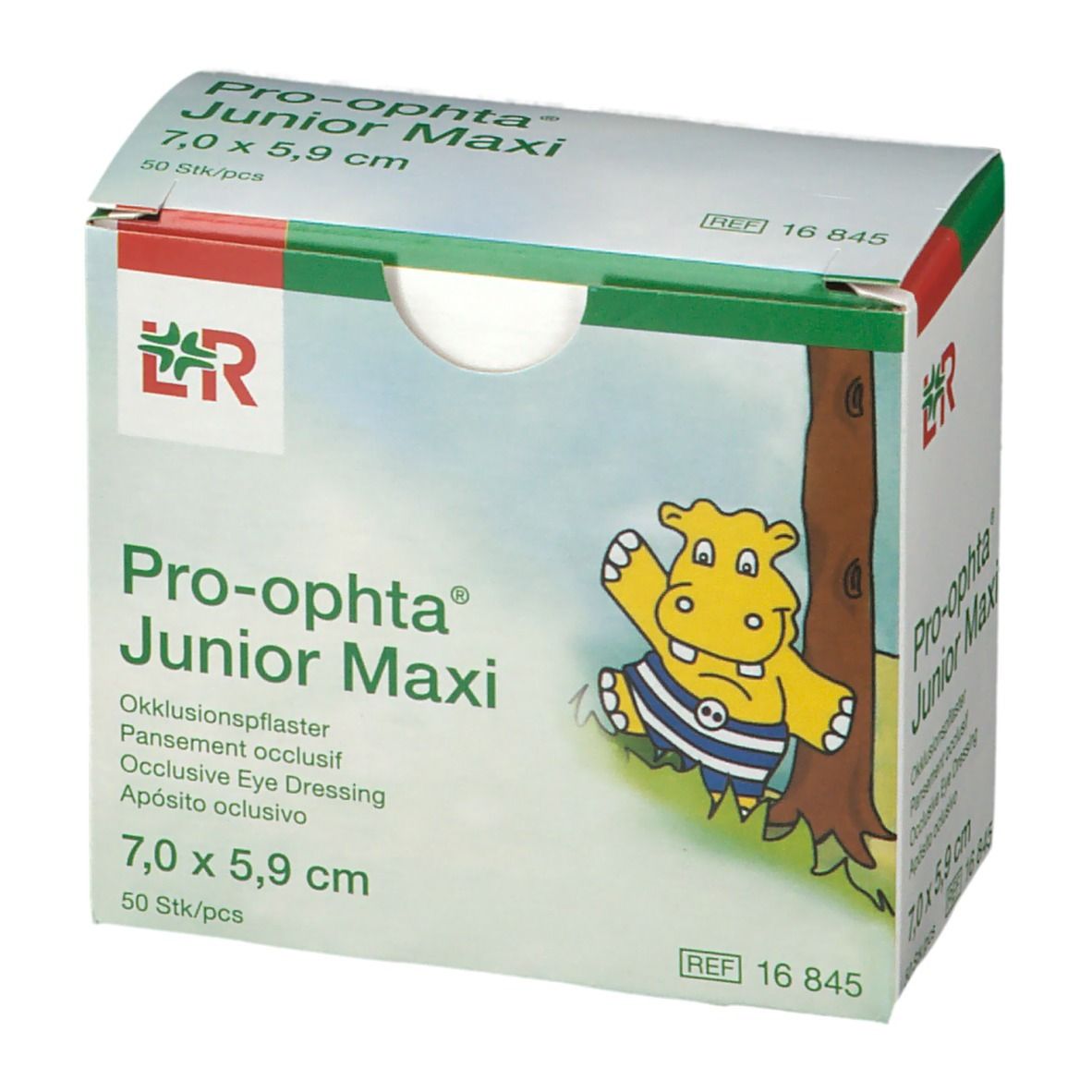 Pro - Optha Junior Maxi Pansement Occlusif 7 x 5,9Cm