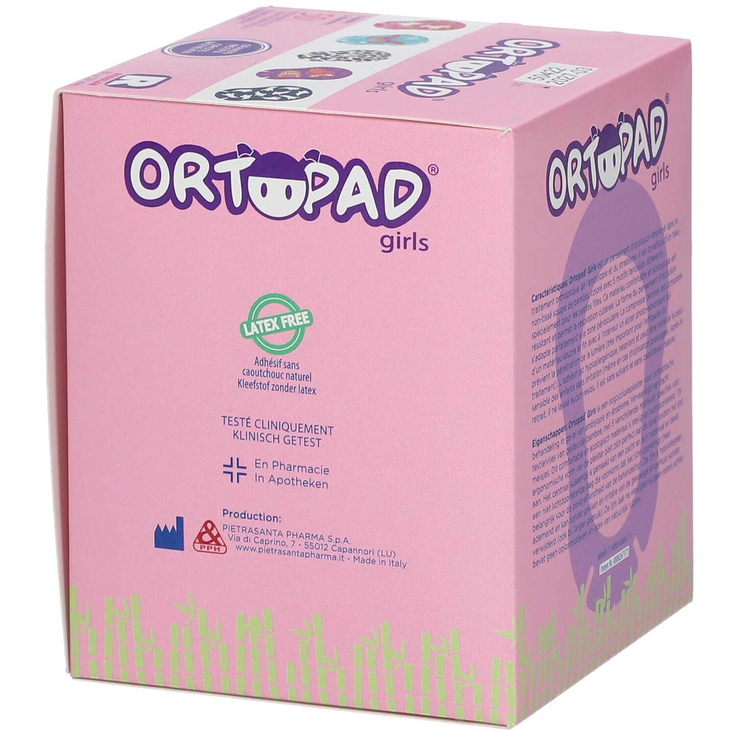 Ortopad Girls Regular Pans Oculaire 5+ Ans