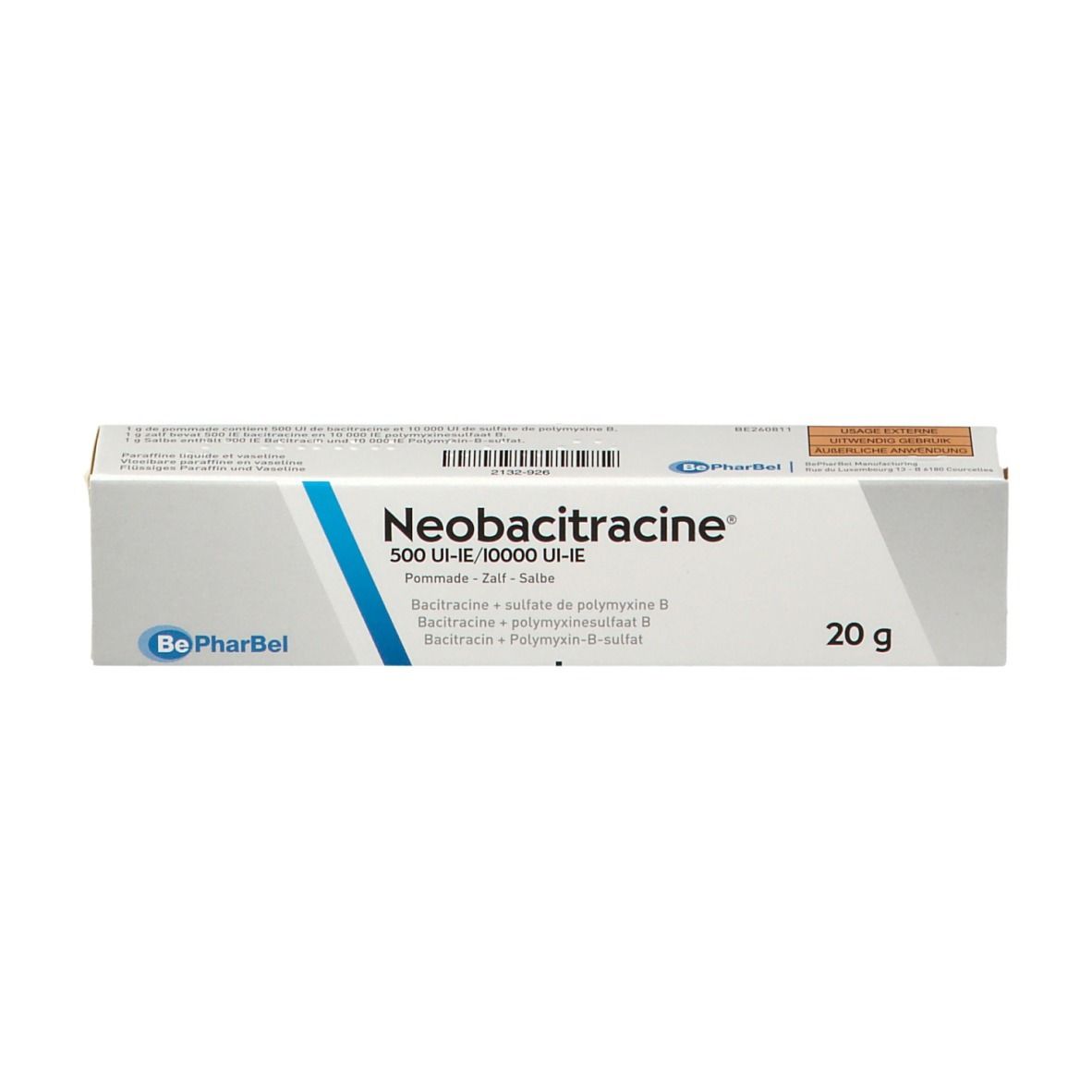 Neobacitracine Pommade Dermatrice