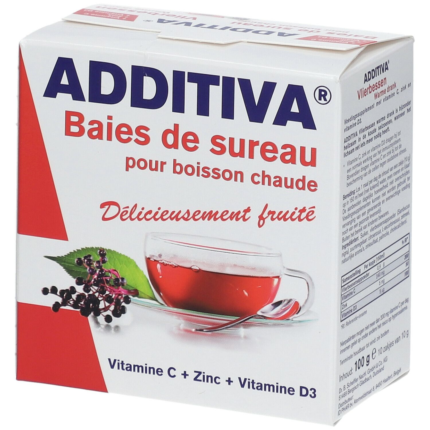 Additiva Sureau Boisson Chaud